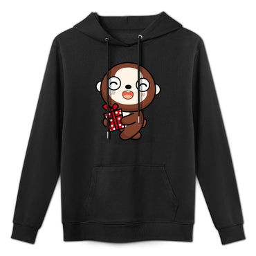 Easy-Care Minimal Front Graphic Hoodies