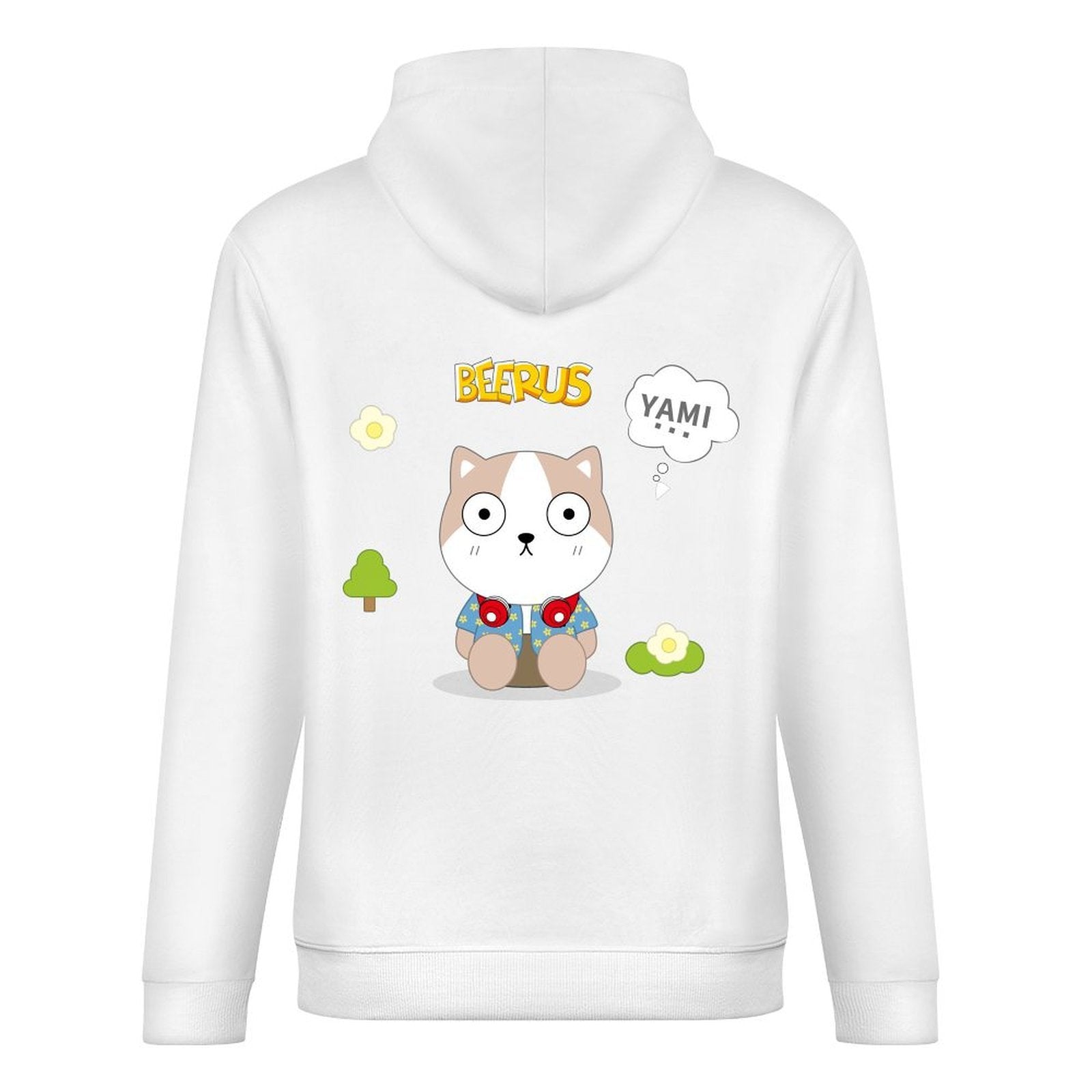 Inkmay Beerus Hoodie 250g crew neck  HoodieSmooth SoftWearHoodie