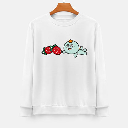 Front Patterned Long Sleeve TopDaily EverydayWear