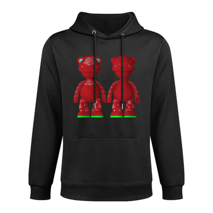IPIB 250g Hooded Pocket Sweatshirt Front GraphicMen's Hooded  Sweatshirt6000086-2