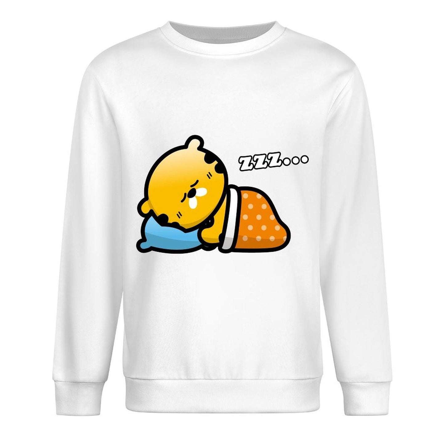 Front Patterned Long Sleeve TopComfortSeries Vintage