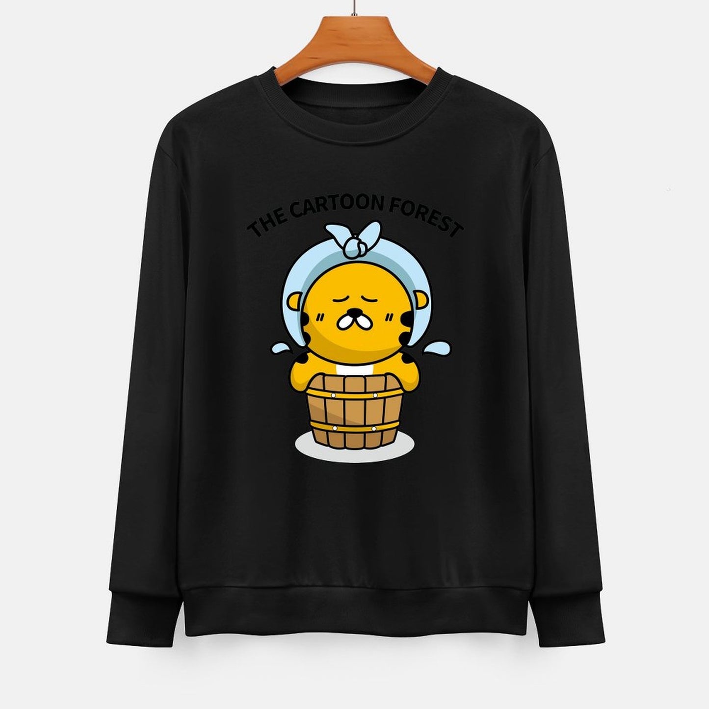  Front Patterned Long Sleeve TopSport Design-Your-Own