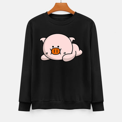  Front Patterned Long Sleeve TopStreetLine Natural