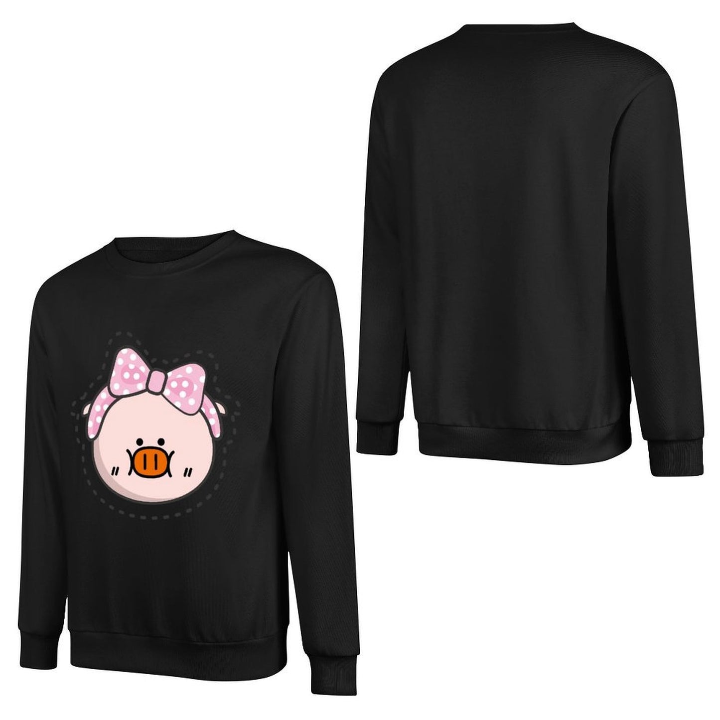 Front Patterned Long Sleeve TopActiveLine