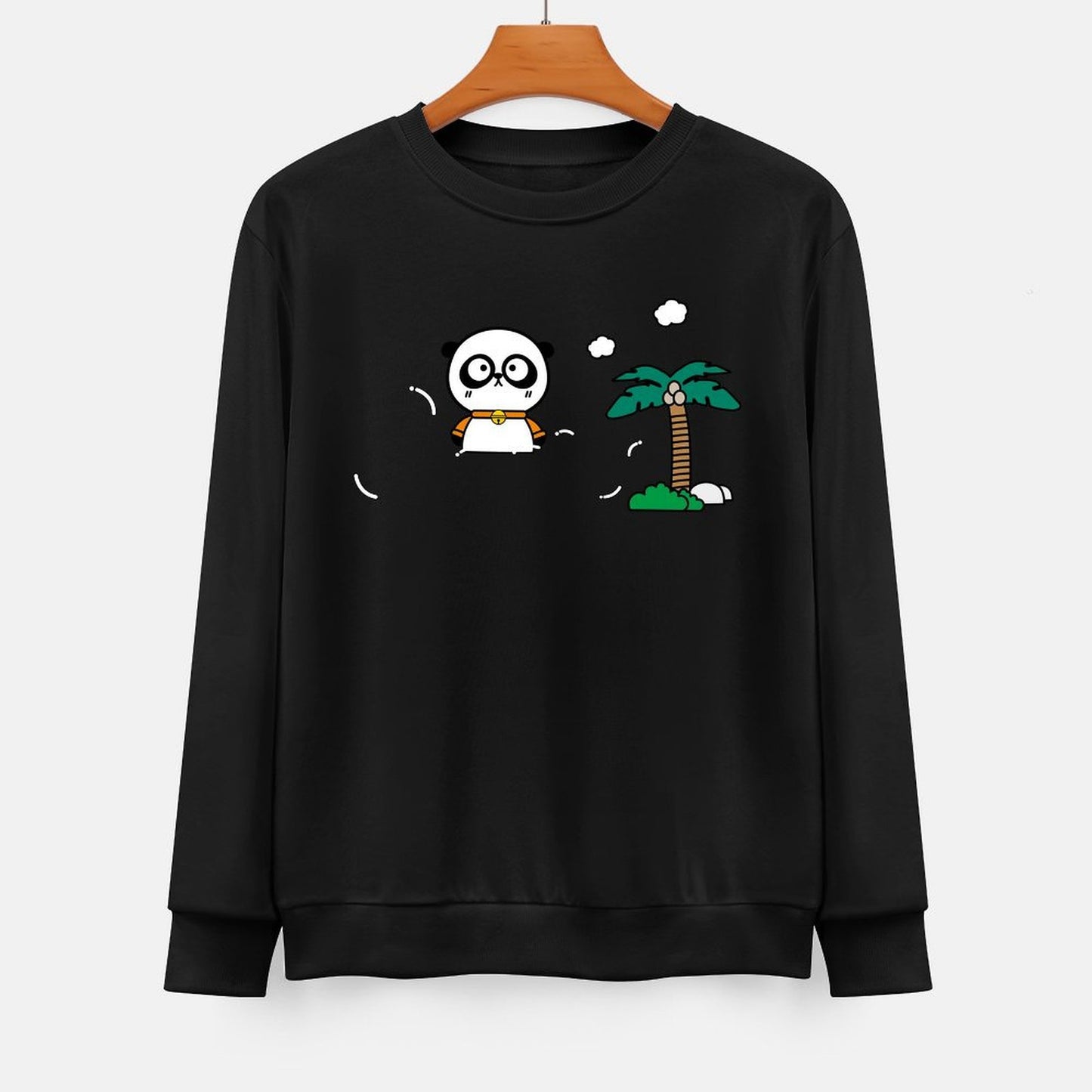 Front Patterned Long Sleeve TopUltra Durable Minimal