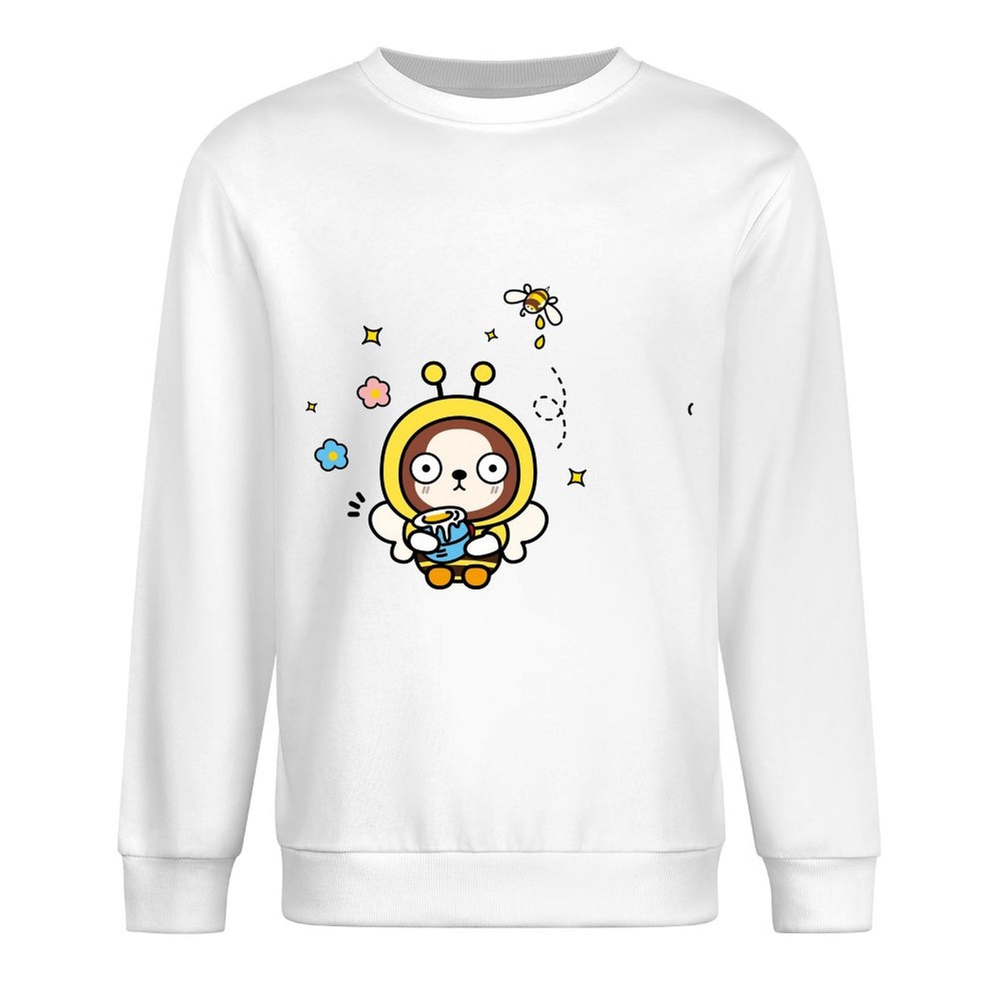 Front Patterned Long Sleeve TopActiveWear Breathable