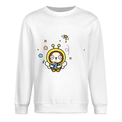 Front Patterned Long Sleeve TopActiveWear Breathable