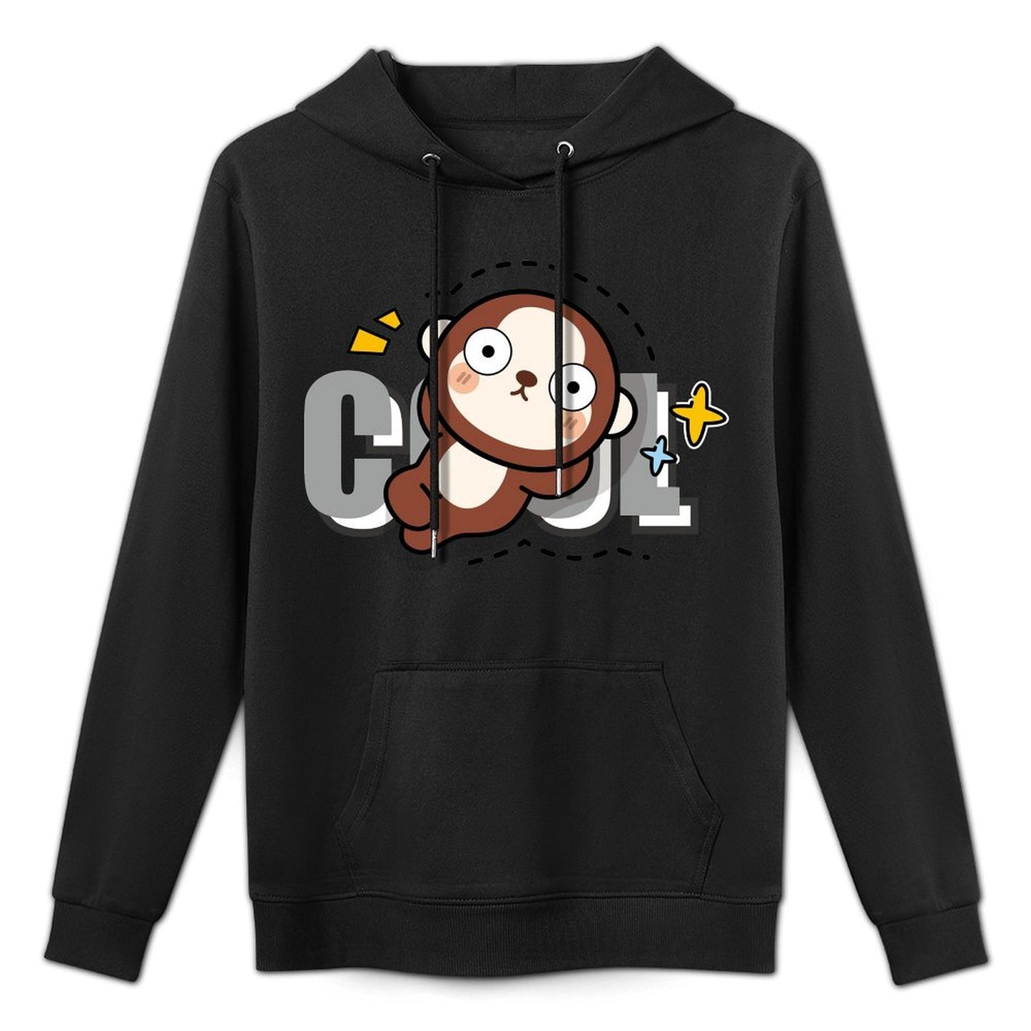 Durable Daily Front Graphic Hoodies