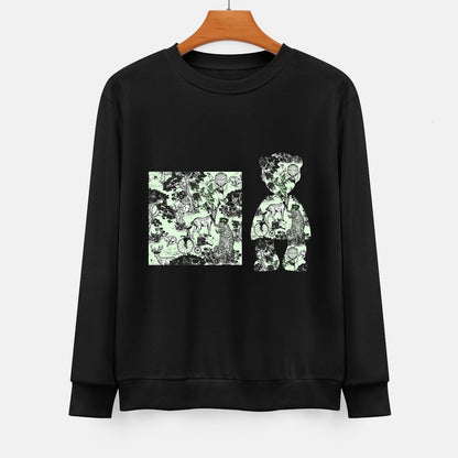 IPIB 250g Crew Neck Long Sleeve Sweatshirt Front GraphicCrew Neck Long Sleeve Sweatshirt6000100-5