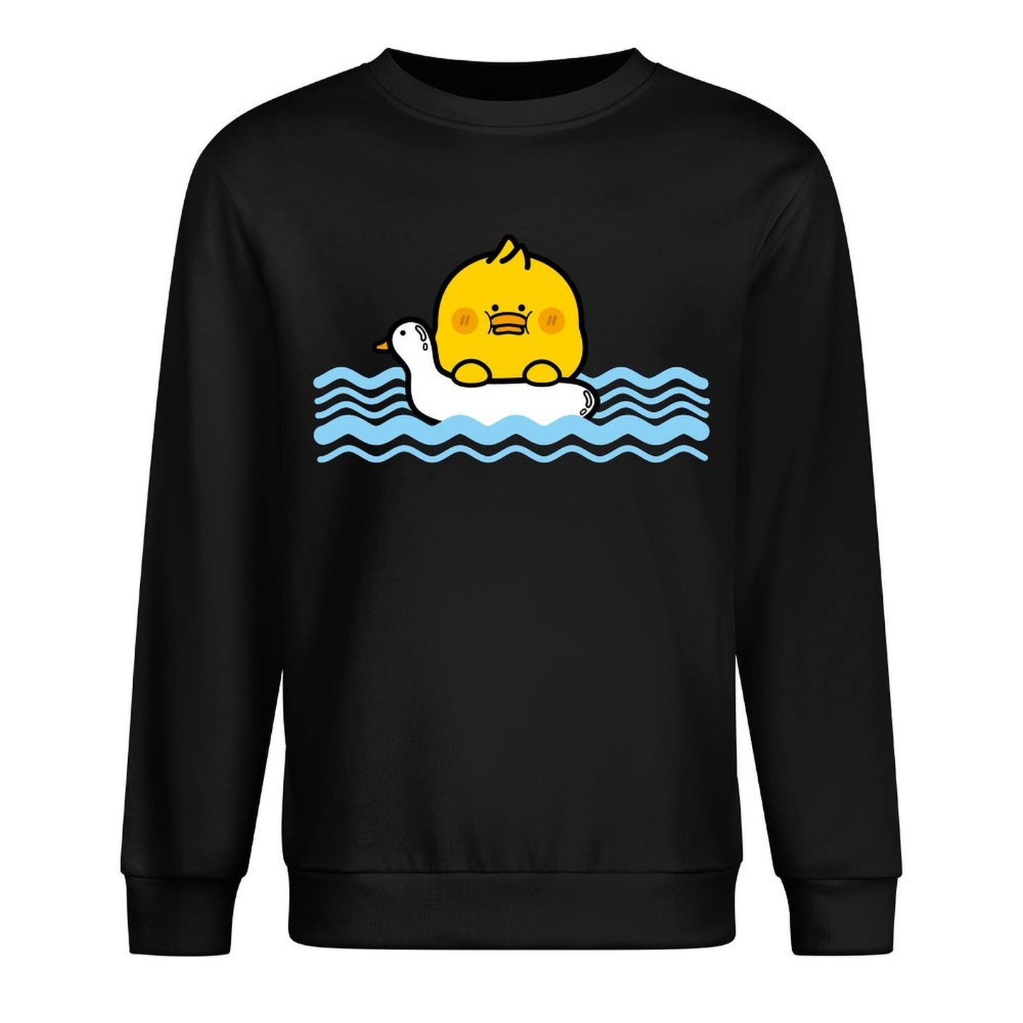 Front Patterned Long Sleeve TopSmooth ClassicFit