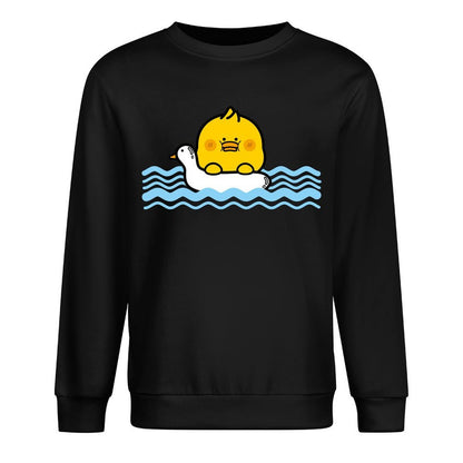 Front Patterned Long Sleeve TopSmooth ClassicFit