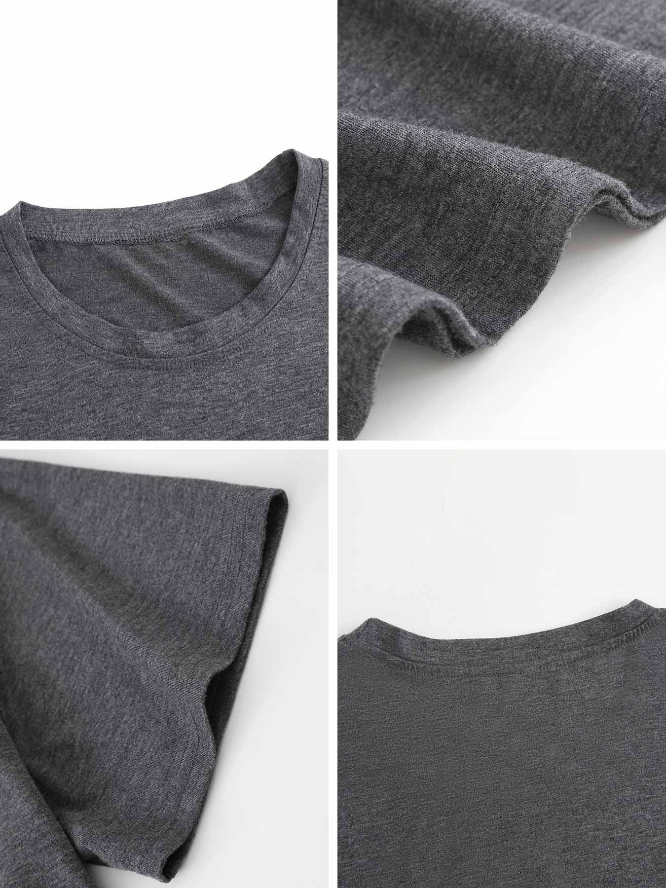 Customizable Front Design Women's Short Sleeve Dark Gray