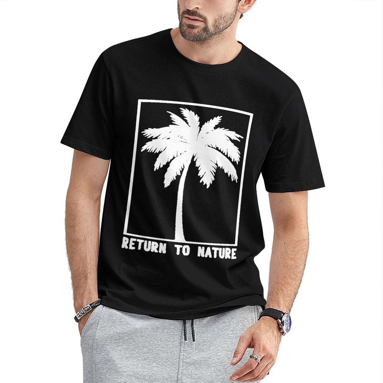 Inkmay Casual Cotton Unisex T-ShirtLifestyleLine TimelessStyle T-Shirt