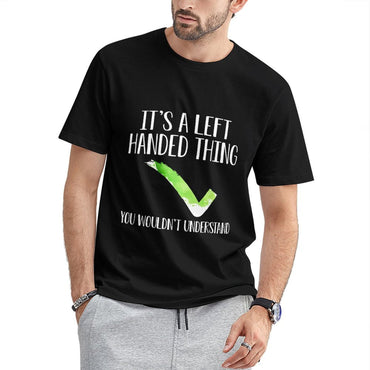 Inkmay Casual  Cotton T-shirt Green Check Mark With Splatters Unisex T-shirtEco / Sustainable EverydayComfort T-Shirt