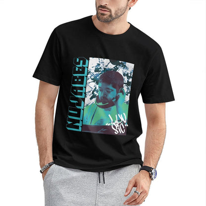 Inkmay Casual Cotton T-shirt Abstract Art With Bold Colors Unisex T-shirt