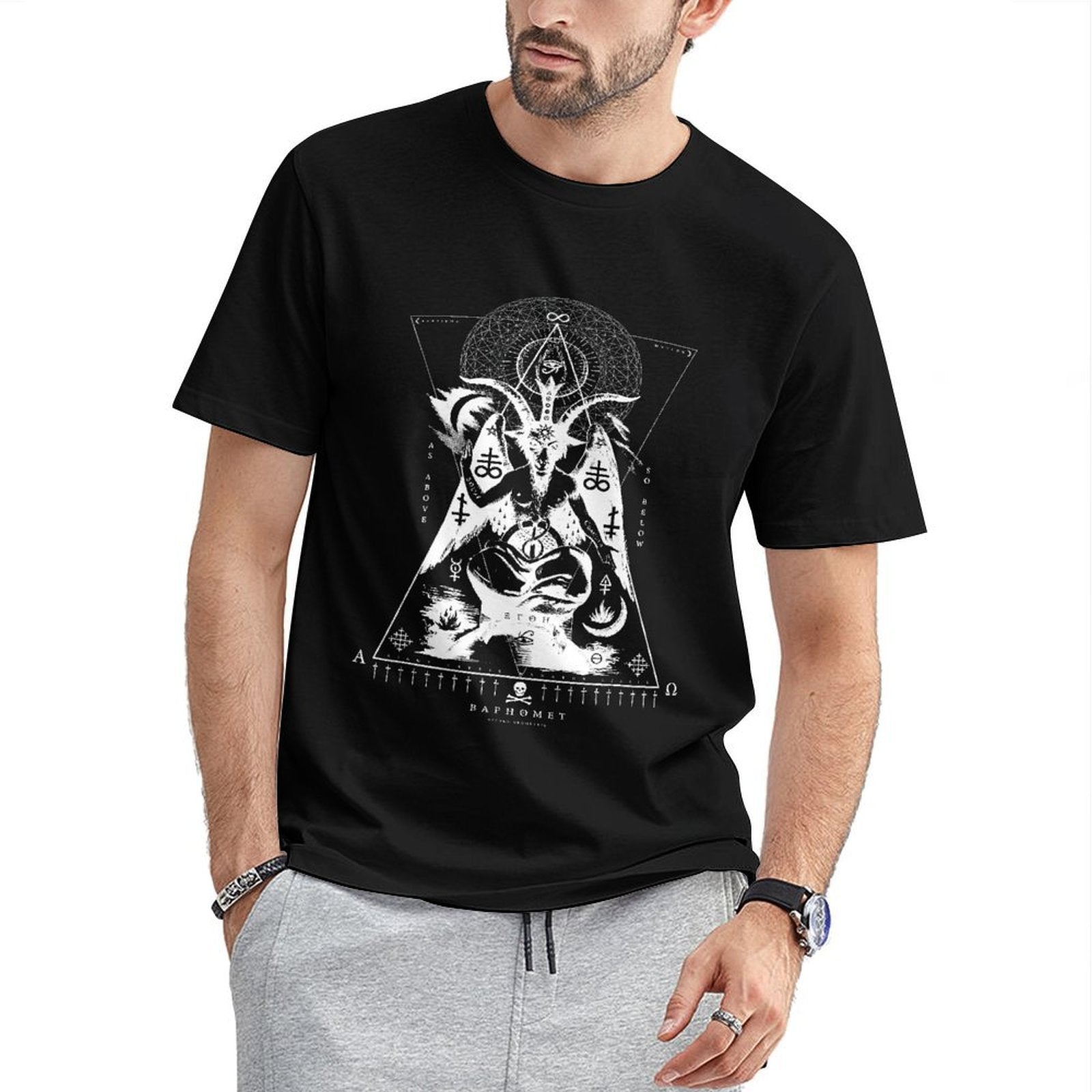 Inkmay Casual Cotton Unisex T-ShirtIndoor AllSeason T-Shirt
