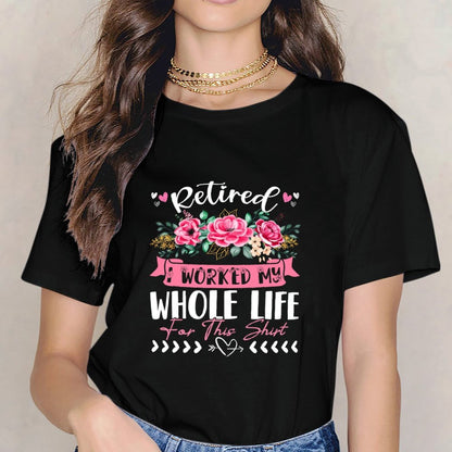 Inkmay Casual Cotton T-shirt Unisex T-shirtTimelessStyle Outdoor T-Shirt