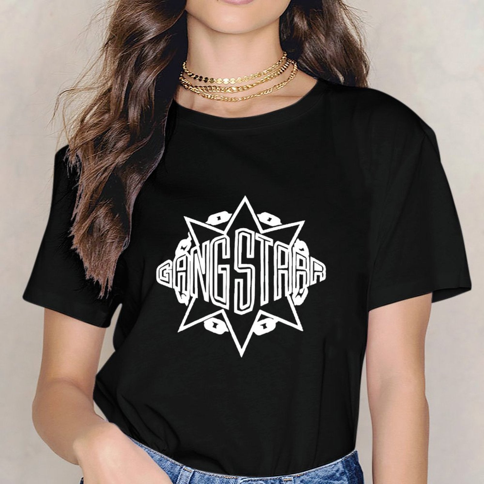 Inkmay Casual Cotton T-shirt Unisex T-shirtDailyFit StreetLine T-Shirt