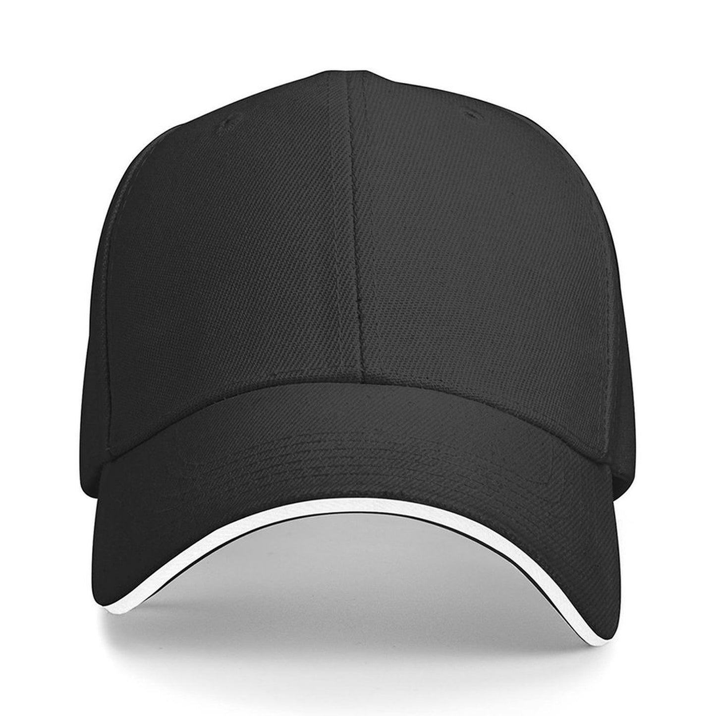 Custom black sandwich baseball cap