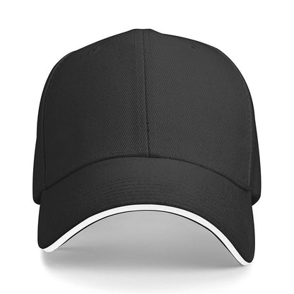 Custom black sandwich baseball cap