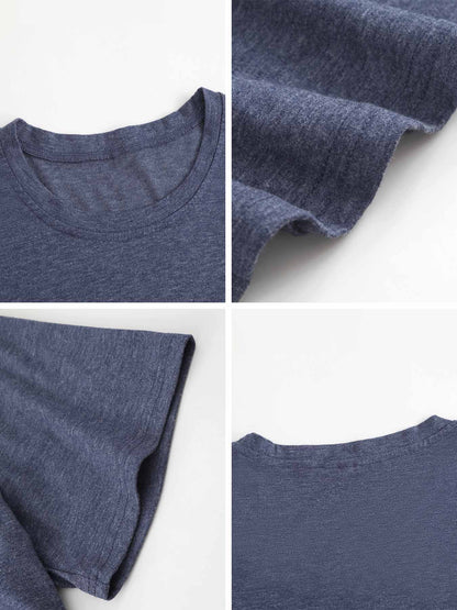 Customizable Front Design Women's Short-Sleeve Navy