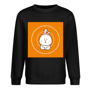 Front Patterned Long Sleeve TopCasual Sharp