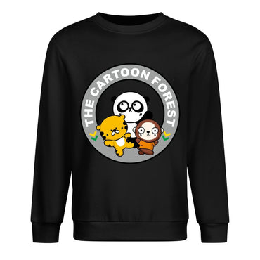 Front Patterned Long Sleeve TopMidweight Batch-Printed