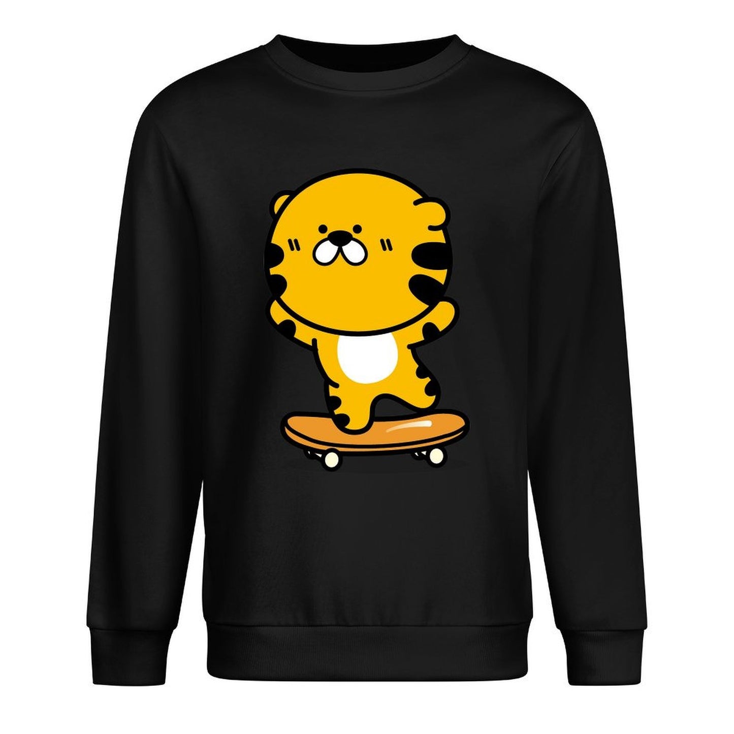 Front Patterned Long Sleeve TopEssential Refined