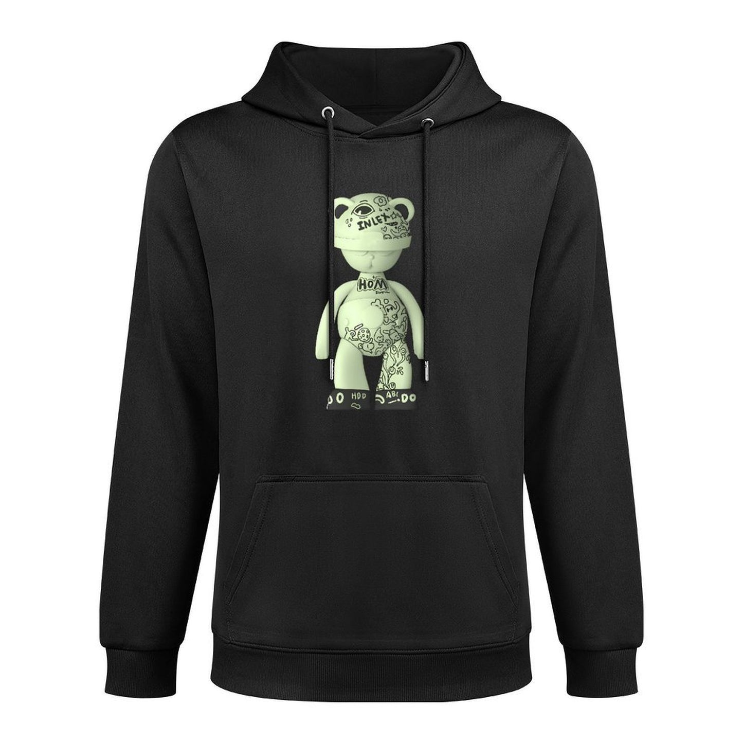 IPIB 250g Hooded Pocket Sweatshirt Front GraphicMen's Hooded  Sweatshirt6000109-6