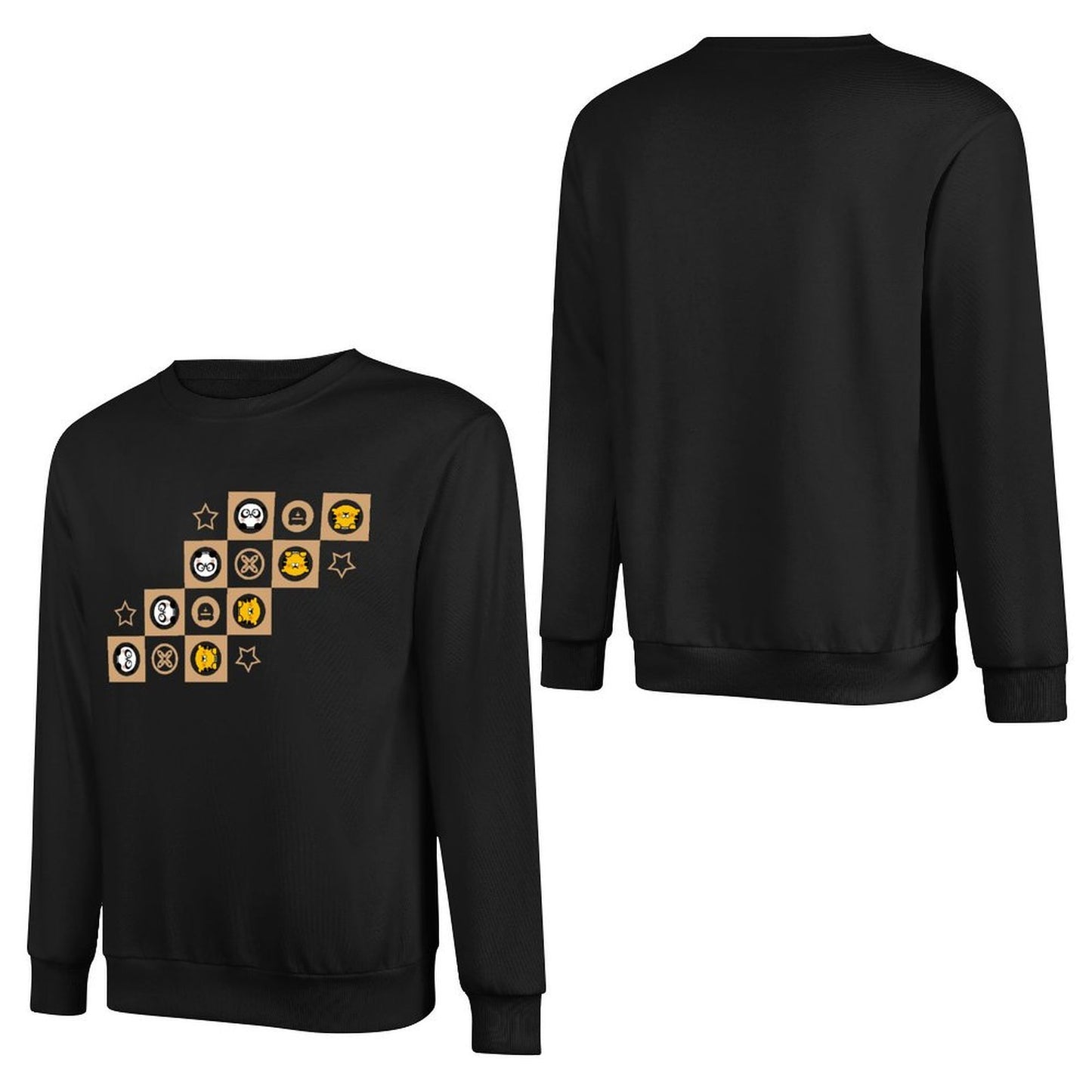 Front Patterned Long Sleeve TopClassicLine Series