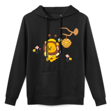 Crewneck Soft-Touch Front Graphic Hoodies