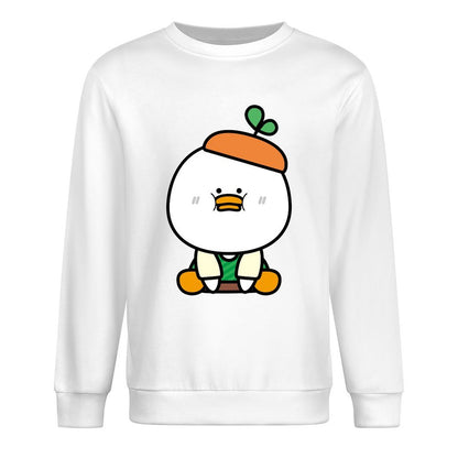 Front Patterned Long Sleeve Top100% Cotton Modern