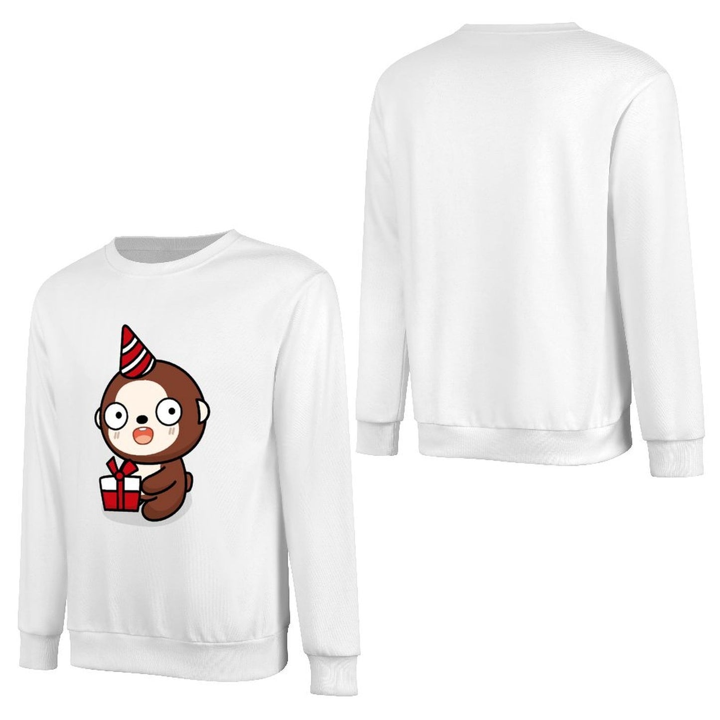 Front Patterned Long Sleeve TopEco / Sustainable Lightweight