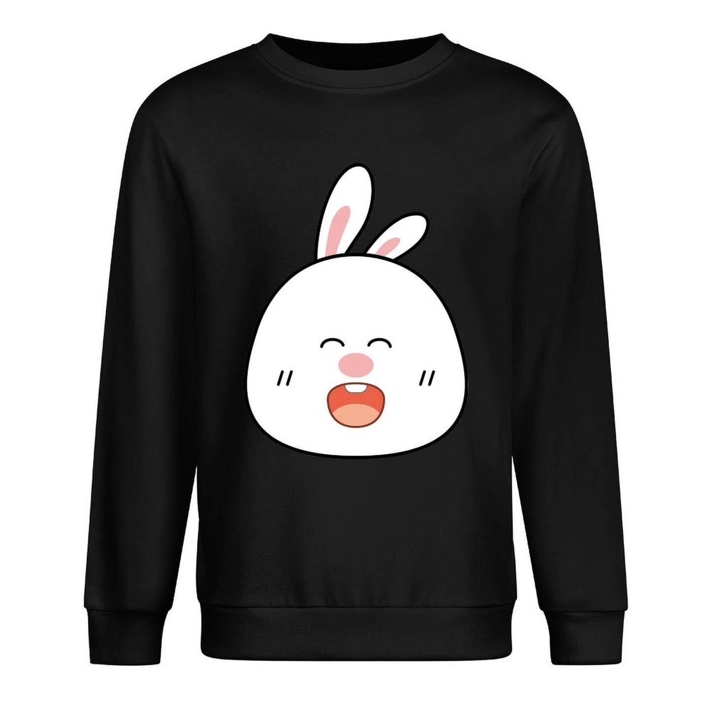 Front Patterned Long Sleeve TopOn-Demand Shrink-Resistant