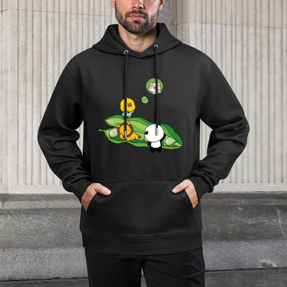 Relaxed Fit Sport Front Graphic Hoodies