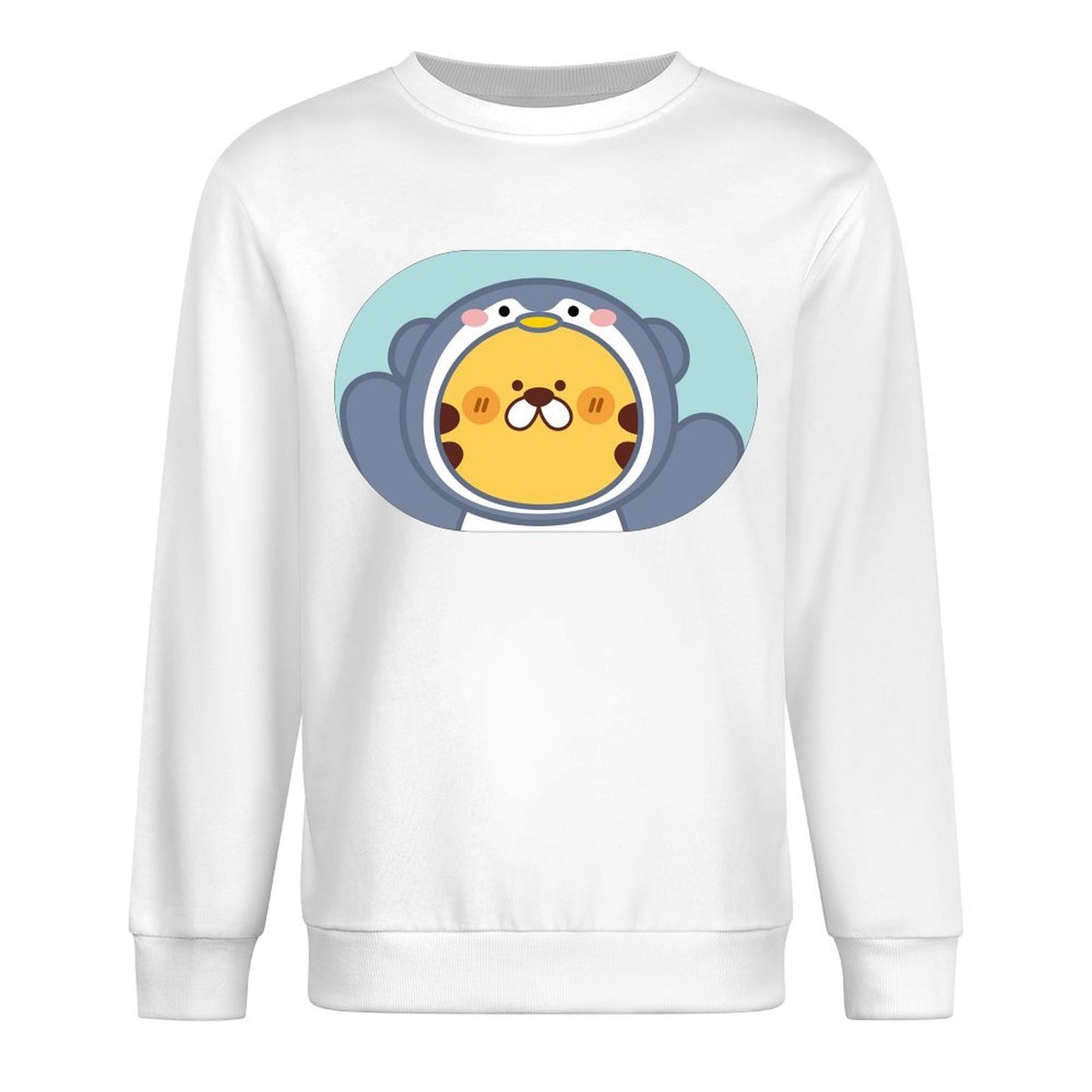 Front Patterned Long Sleeve TopActiveLine Solid