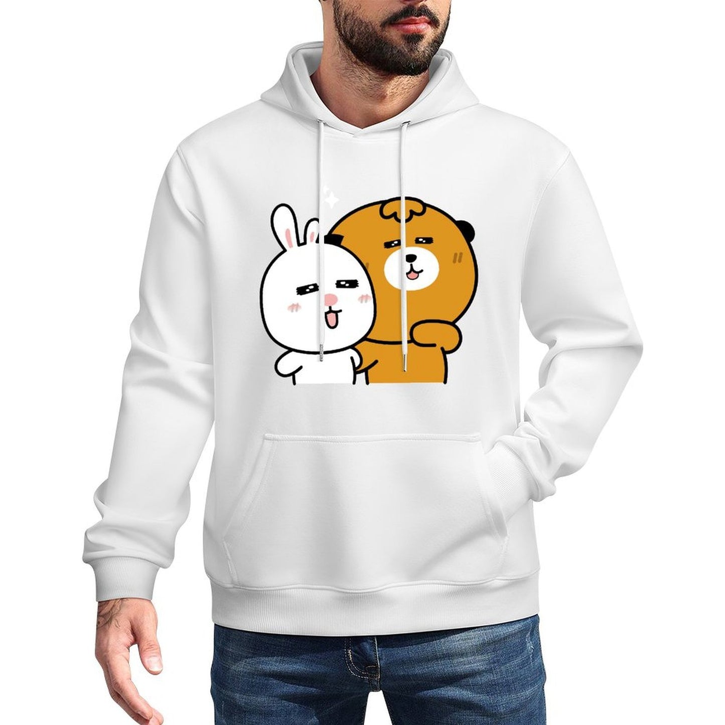 Front Graphic HoodiesCasual On-Demand