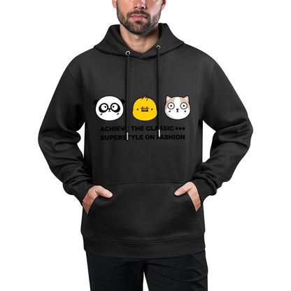 IPBR 250g Hooded Pocket Sweatshirt Front GraphicMen's Hooded  Sweatshirt4000670