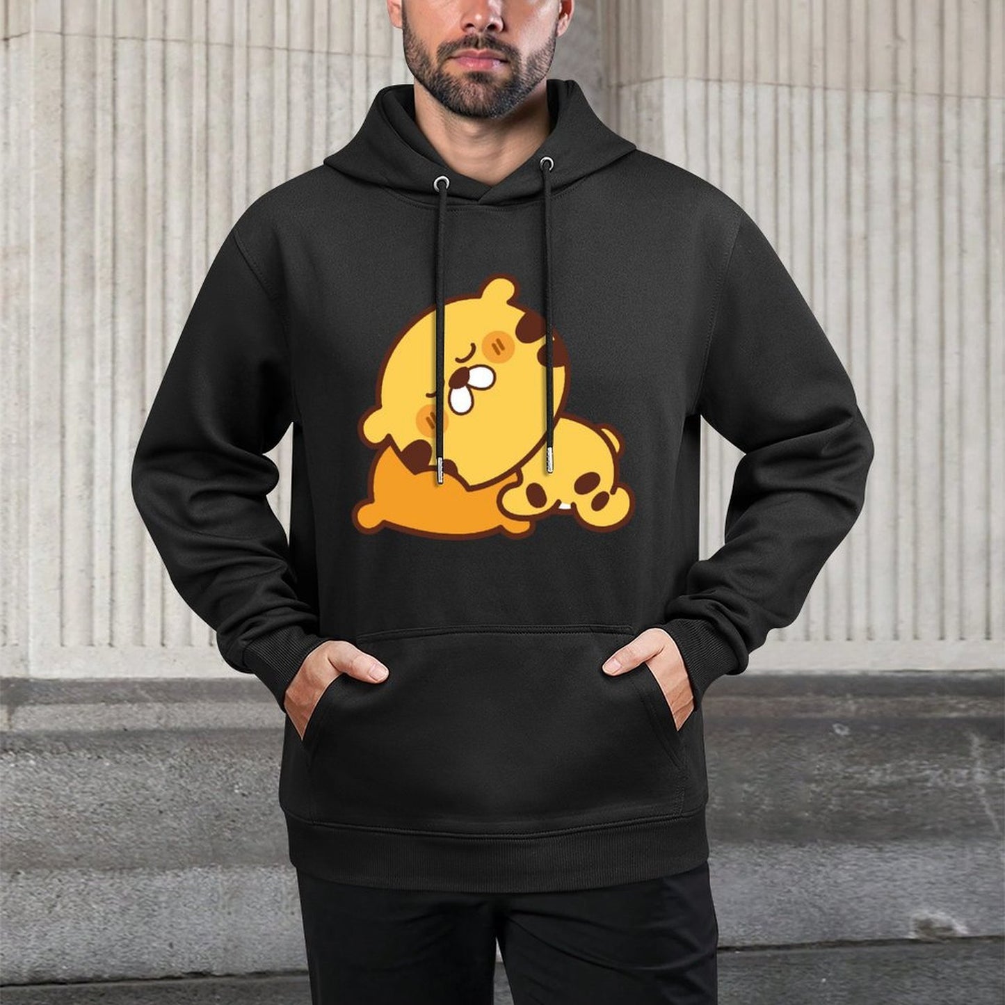 Front Graphic HoodiesTimeless Printed