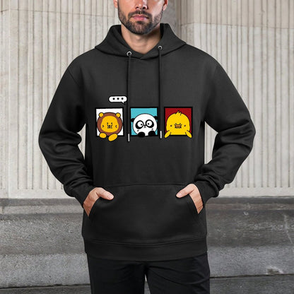 IPBR 250g Hooded Pocket Sweatshirt Front GraphicMen's Hooded  Sweatshirt4003761