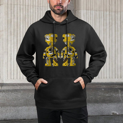 IPIB 250g Hooded Pocket Sweatshirt Front GraphicMen's Hooded  Sweatshirt6000084-3