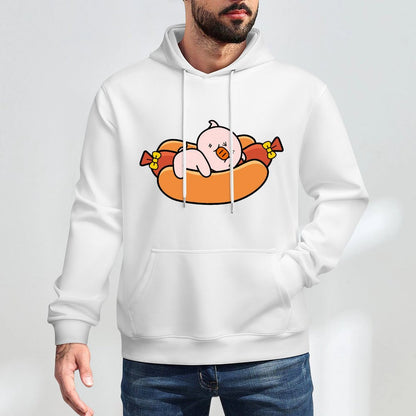 Double-Stitched ComfortFit Front Graphic Hoodies