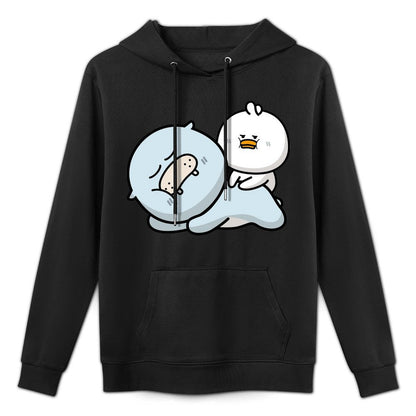 Front Graphic HoodiesMinimal Crisp Print