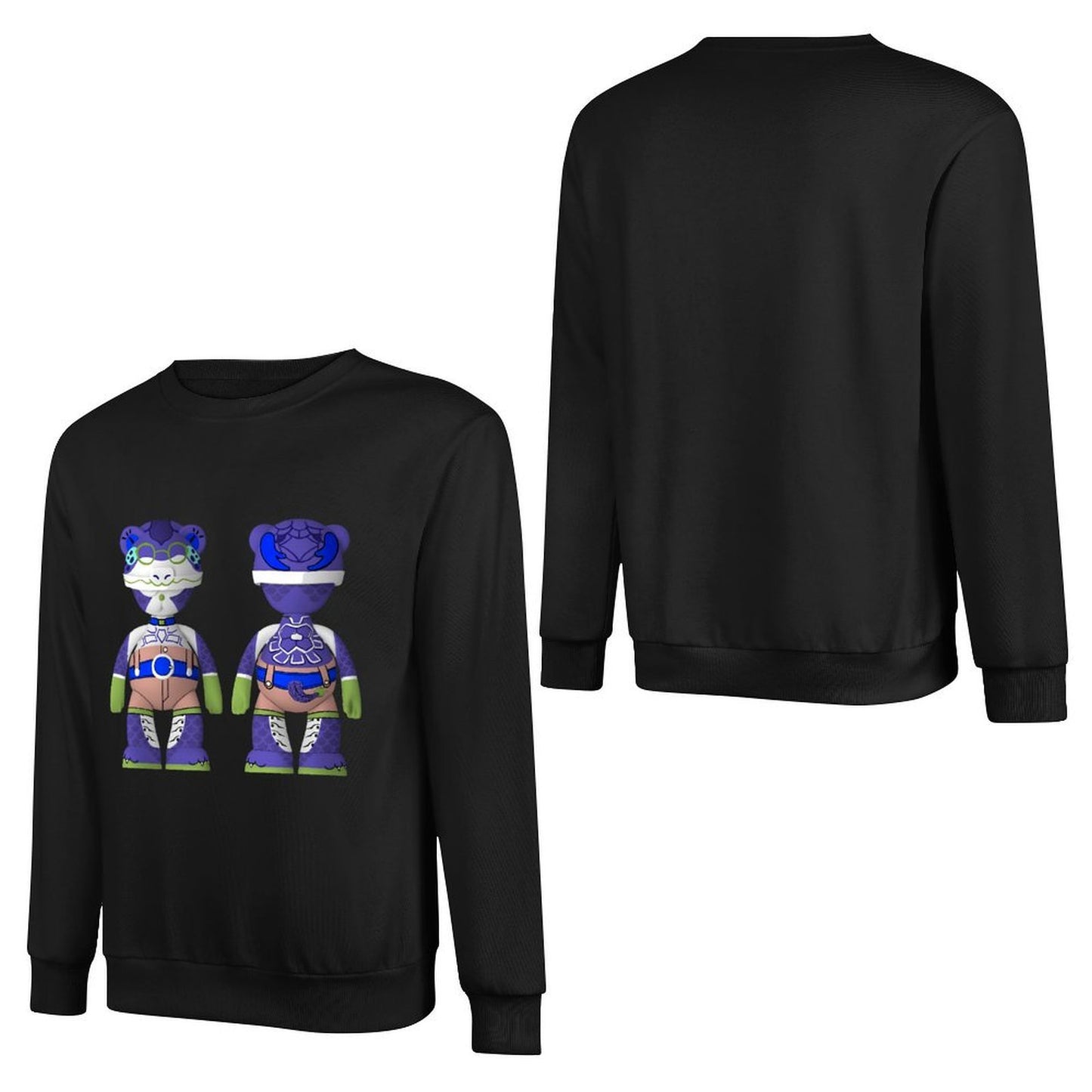 IPIB 250g Crew Neck Long Sleeve Sweatshirt Front GraphicCrew Neck Long Sleeve Sweatshirt6000075-6