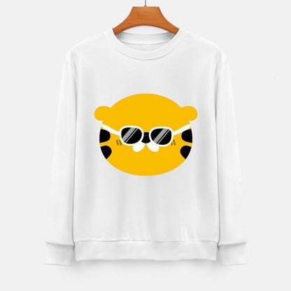 Front Patterned Long Sleeve TopWrinkle-Free Refined