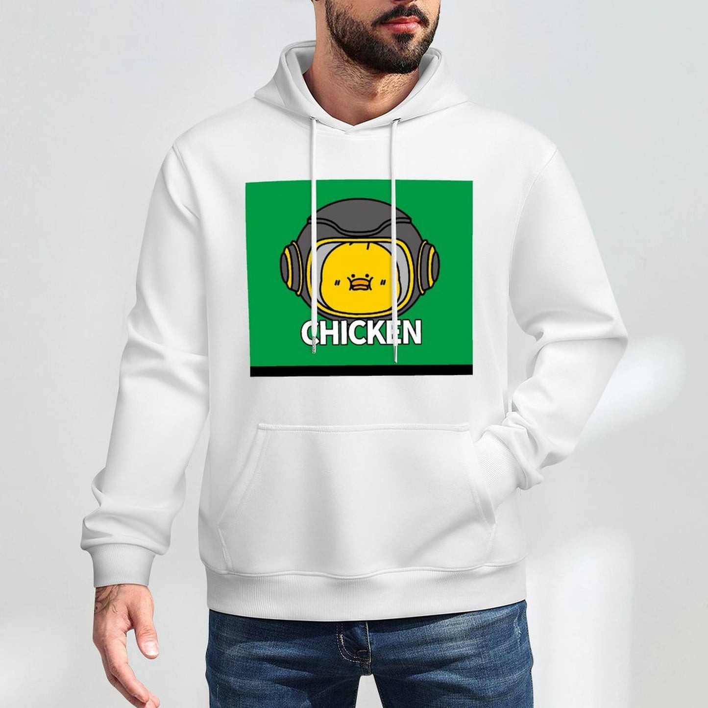 Comfort Pure Front Graphic Hoodies