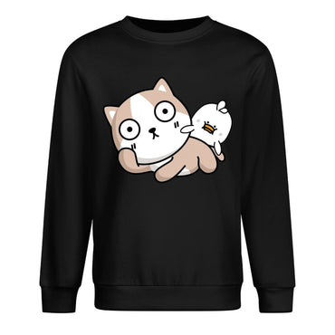 Front Patterned Long Sleeve TopRelaxed RegularFit