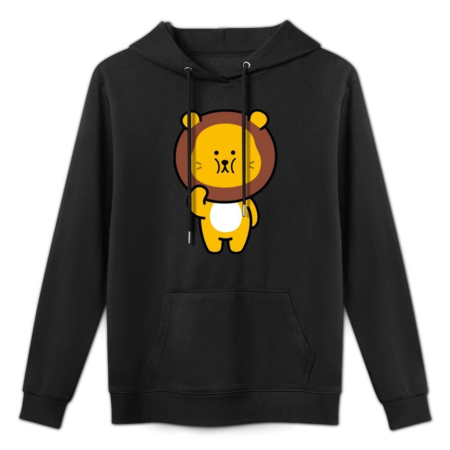 Batch-Printed Print-Ready Front Graphic Hoodies