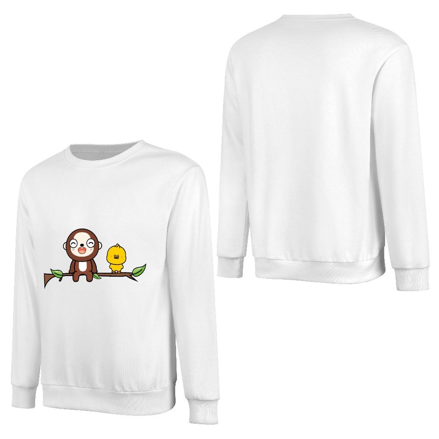 Front Patterned Long Sleeve TopOutdoor Original