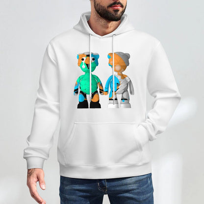 Hoodie Front PatternSolid EverydayComfort